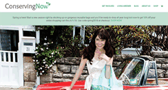 Desktop Screenshot of conservingnow.com